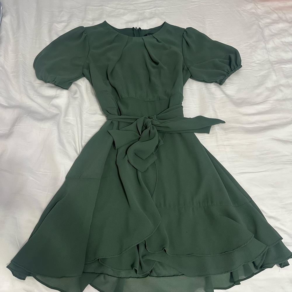 Green dress